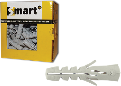 Pgb-europa smart | Nylon-Spreizdübel ohne Platine Smart ø 8x40 | 100 Stück – sm000pn00080040e