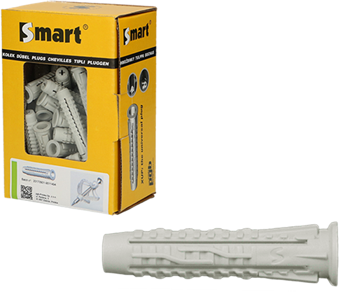 Pgb-europa smart | Nylon-Universalstecker smart xup 8x40 | 100 Stück sm0xupn00080040e