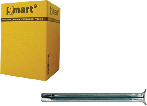 Pgb-europa smart | Spannhülse aus gehärtetem Federstahl 6x50 Zn | 200 Stück sm00ea0010600503