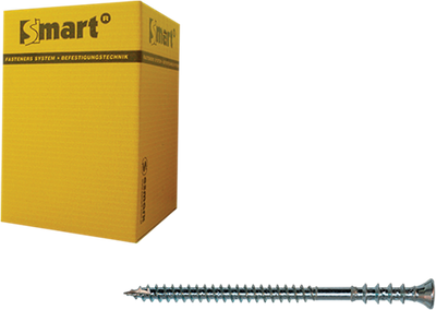 Pgb-europa smart | selbst b. regelschroef smart vzk 6x70 zn | 100 Stück sm0asf0010600703