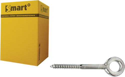 Pgb-europa smart | schwere Schrauböse geschweißt ø 12x90 Zn | 50 Stück – sm0scf0011200903