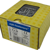 PGB-Fasteners Universal-Spanplattenschraube VK-T Vollgewinde Senkkopf ø4,0x45 ZN TX20 | 200 Stück | pgwvtv001004000453