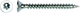 PGB-Europe PGB-Fasteners Universal-Spanplattenschraube VK-T Vollgewinde Senkkopf ø4,0x50 ZN Tx20 ​​| 200 Stück | pgwvtv001004000503
