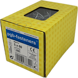 PGB-Fasteners Universal-Spanplattenschraube VK-T Vollgewinde Senkkopf ø5,0x60 ZN TX20 | 200 Stück | pgwvtv001005000602 - afbeelding 1