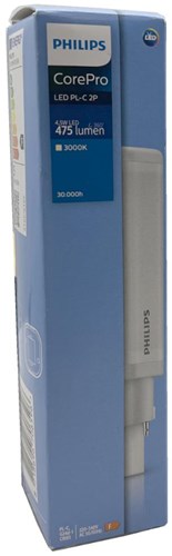 Philips corepro LED plc 4,5 W 830 2-polig 3000 K 475 lm | 10 Stk