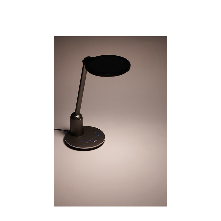 Philips Schreibtischleuchte LED DSK602 Anthrazit