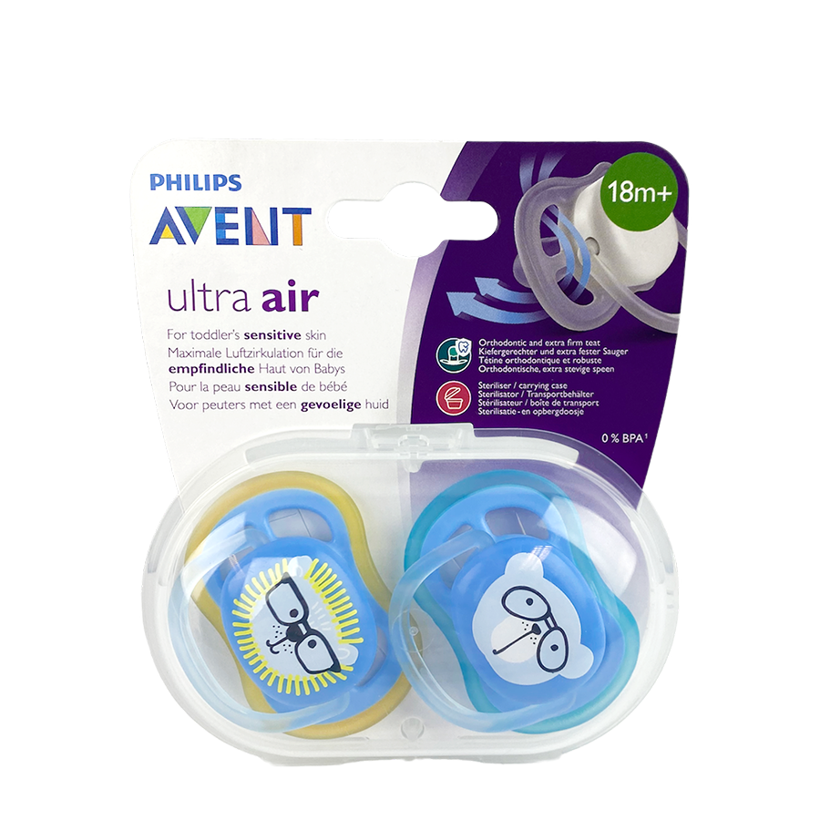 Philips Schnuller Avent Ultra Air Blue 2 Stück