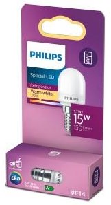 Philips LED-Röhrenlampe T25 E14 1,7-15W 2700K matt Blister – 5100003