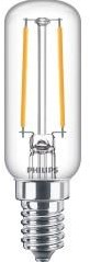 Philips LED-Röhrenlampe T25 E14 3,2–25 W, 2700 K Filament, klare Blisterpackung – 5100020