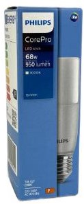 Philips LED-Röhrenlampe T38 E27 9,5-68W 3000K matt - LED3250