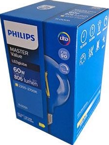Philips LED Globe G93 E27 5,9–60 W Filament klar Dimtone – LED3824
