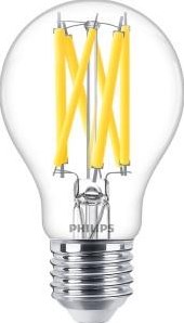 Philips LED GLS E27 10,5–100 W Filament, klar, warm leuchtend, Blisterpackung – 5102556