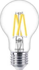 Philips LED GLS E27 3,4–40 W Filament klar warm leuchtend Blister – 5102513