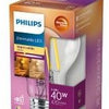 Philips LED GLS E27 3,4–40 W Filament klar warm leuchtend Blister – 5102513