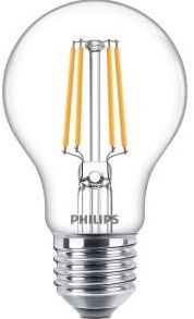 Philips LED GLS E27 4,3-40 W 2700 K Filament klar Blister – 5102508