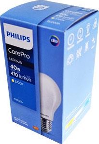 Philips LED GLS E27 4,5-40W 2700K Filament matt - LED3776