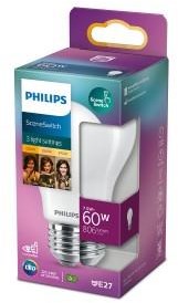 Philips LED GLS E27 7,5–60 W Filament matt Szenenschalter Blister – 5102526