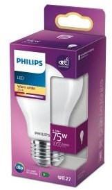 Philips LED GLS E27 8,5-75W 2700K Filament matt Blister – 5102545