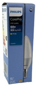 Philips LED-Kerze E14 7-60W 2700K matt - LED3323