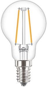 Philips LED-Kugel E14 2-25W 2700K Filament klar - LED3727