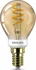 Philips LED Bullet E14 2,6W-20W 2000K Filament Gold dimmbar Blister – 5101507