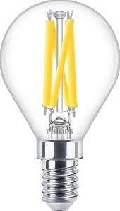 Philips LED-Bullet E14 3,4–40 W Filament, klar, warm leuchtend, Blisterpackung – 5101508