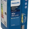 Philips LED Bullet E27 3,4-40W Filament klarer Dimmton - LED3747