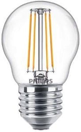 Philips LED-Kugel E27 4,3-40 W 2700 K Filament klar – LED3749 - afbeelding 1