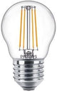 Philips LED-Kugel E27 4,3-40 W 2700 K Filament klar – LED3749