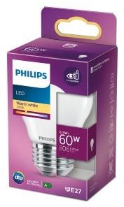 Philips LED Bullet E27 6,5-60W 2700K Filament matt Blister – 5101585