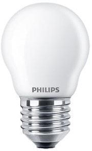 Philips LED-Kugel E27 6,5-60W 2700K Filament matt - LED3752