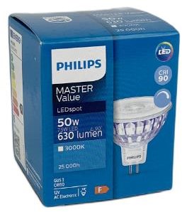 Philips LED-Spot gu5.3 12 V 7,5–50 W 3000 K dimmbar – led3554