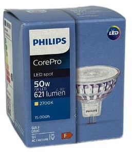 Philips LED-Spot gu5.3 12 V 7–50 W 4000 K – LED3524