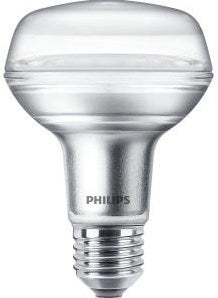 Philips LED-Spot R80 E27 8-100 W 2700 K Blister – 5103352