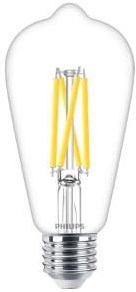 Philips LED ST64 E27 5,9-60W Filament klarer Dimmton - LED3804
