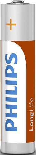 Philips R03 LongLife AAA Batterie 4 Teile