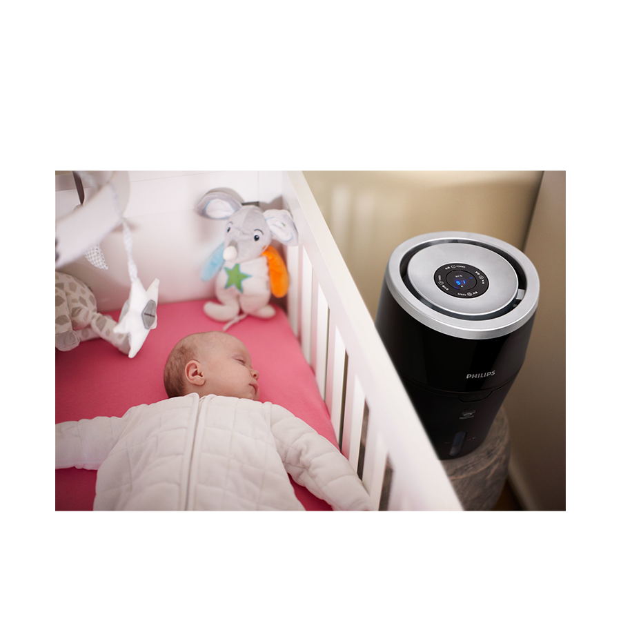 Philips Luftbefeuchter Serie 2000 schwarz