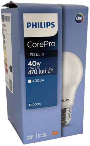 Philips Philips LED A60 13 W = 100 W E27 2700 K – LED3364