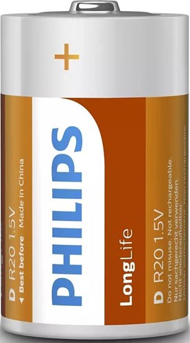 Philips Batterie Monocell LR20 Philips