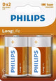 Philips Batterie Monocell LR20 Philips
