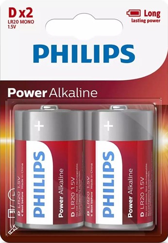 Philips Philips Powerlife Großer Stab LR20 BL.A2 3013020