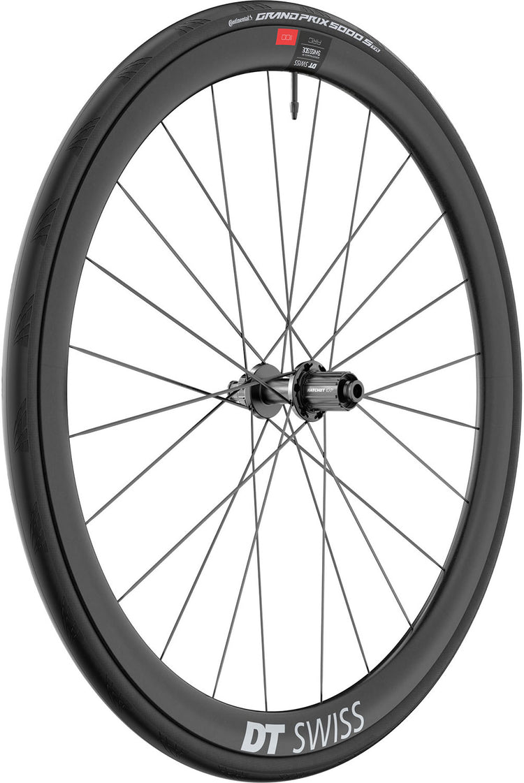 DT Swiss Arc 1100 Dicut® WTS 38 Disc Cl Shimano HG Carbon Hinterrad