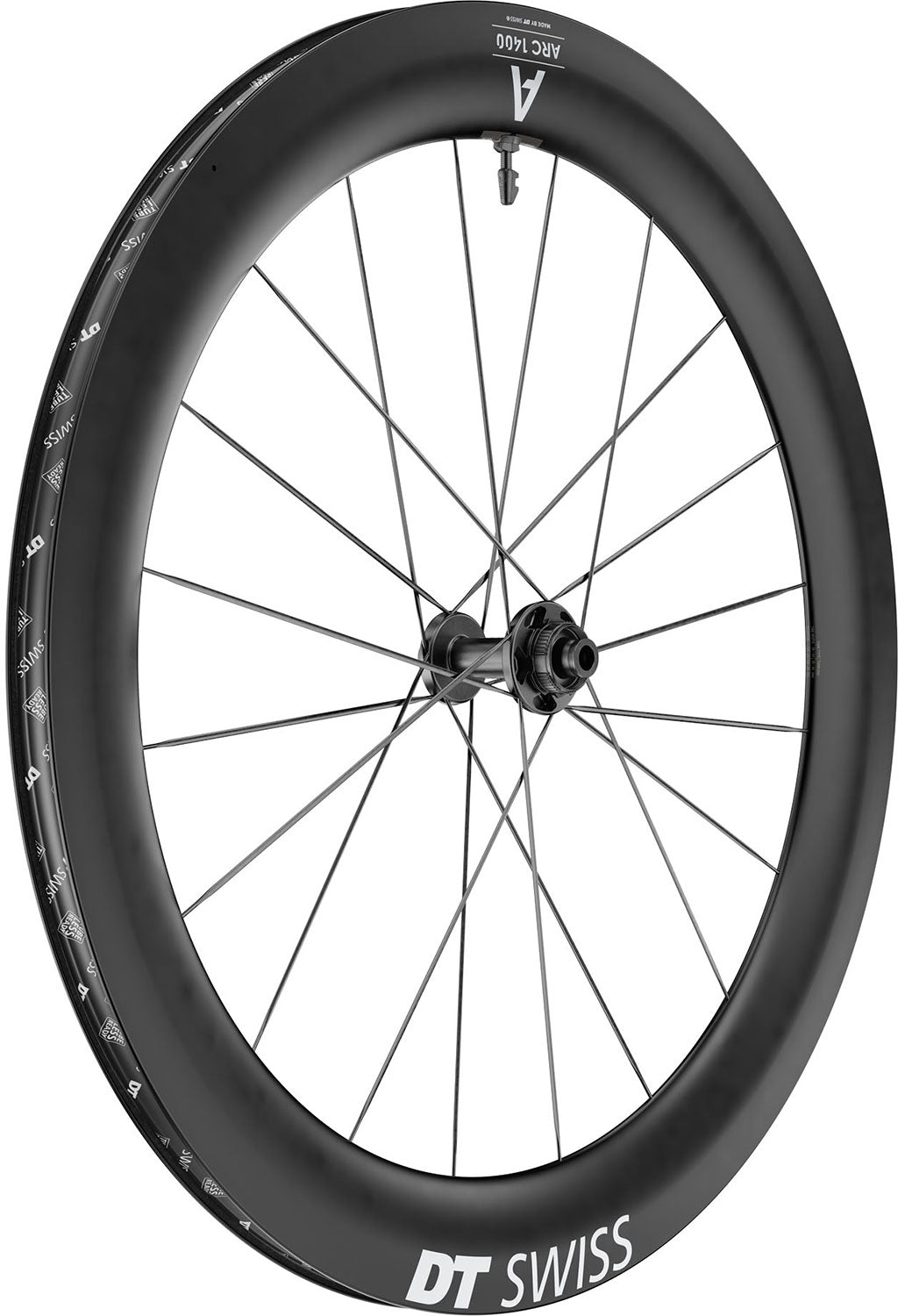 DT Swiss Arc 1400 Dicut® 65 28 Disc Cl Carbon Vorderrad