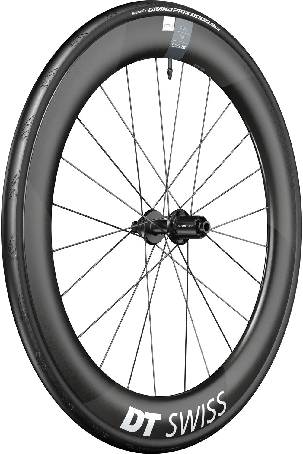 Dt Swiss Arc 1400 Dicut® WTS Carbon 50 Disc CL Shimano HG Hinterrad