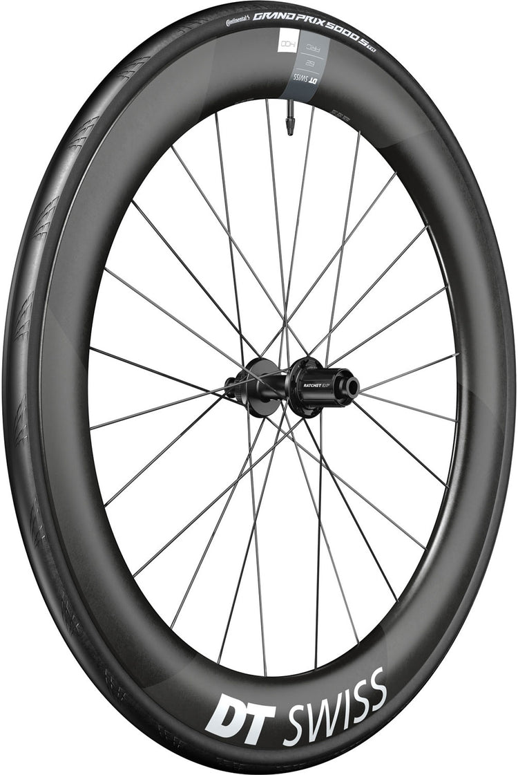 Dt Swiss Arc 1400 Dicut® WTS Carbon 50 Disc CL Shimano HG Hinterrad