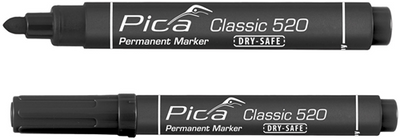 Bild eines 521 46 Permanentmarkers | 2-6mm | Meißel | schwarz | 10 Stück - pi52146