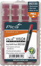 Pica 991 40 Visier permanent nachfüllbar | rot - pi99140