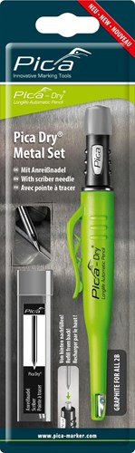 Bild eines trockenen 30800-Metallsets | a-dry + Scriber - pi30800