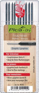 Pica 4050 Trockenbleistiftmine Graphit Carpenter (10 Stück)