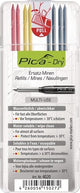 Pica 4020 Trockenstiftmine mehrfarbig (8 Stück)